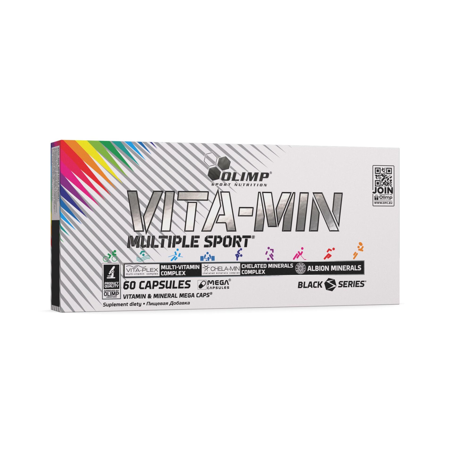 Olimp Sport Nutrition Sklep VITA-MIN 60kaps MULTIPLE SPORT WITAMINY MAG