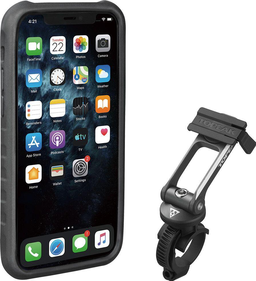 TOPEAK RideCase Smartphone Cover for iPhone 11 Pro incl. Holder, czarny 2022 Akcesoria do smartphonów 15800601