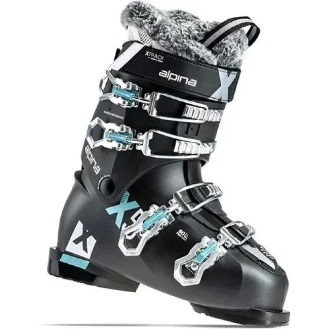 Buty narciarskie ALPINA X5L, Czarny/Niebieski, Damskie