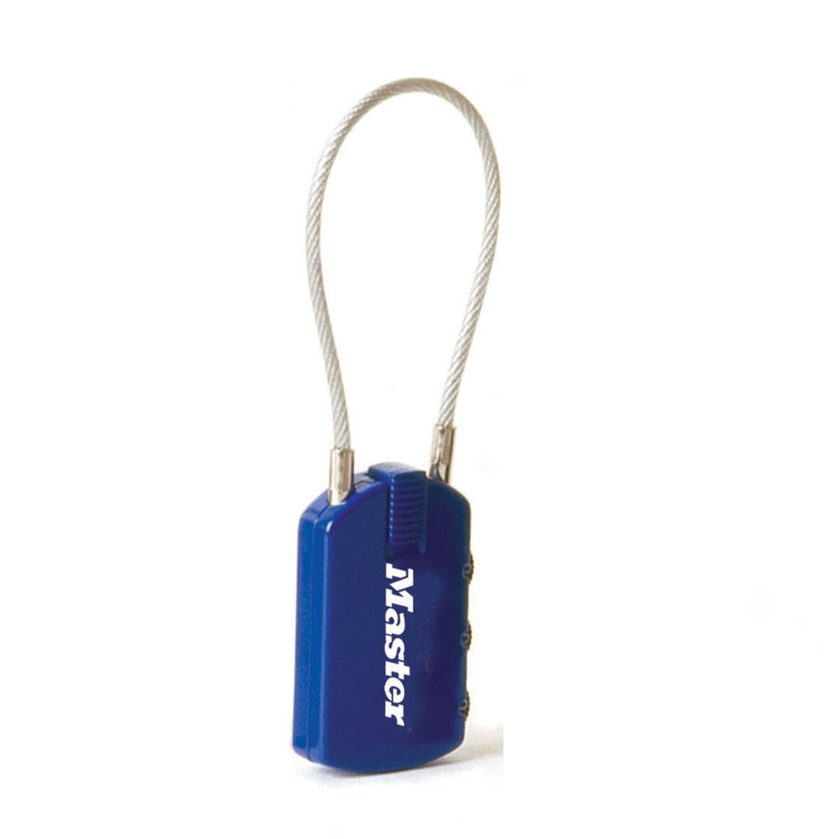 Master Lock 4684EURD kłódka na kod, z miejscem na dane adresowe