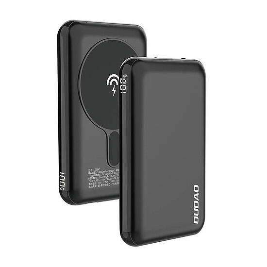 Dudao TGK1 powerbank z ładowarką bezprzewodową 15W 10000mAh granatowy