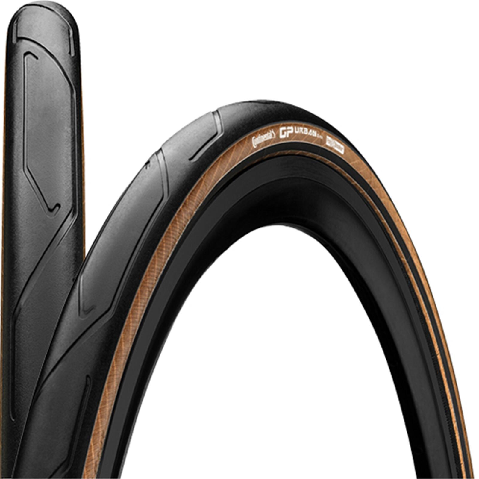 Continental Grand Prix Urban Folding Tyre 700x35C PolyX Breaker, black/coffee 35-622 | 700x35C 2020 Opony trekkingowe i miejskie 1037.622.35.205