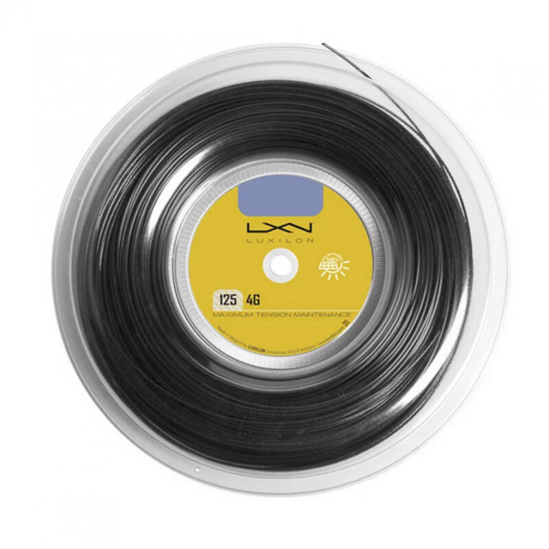 Naciąg tenisowy Luxilon  4G Black (200 m)  1,25 mm