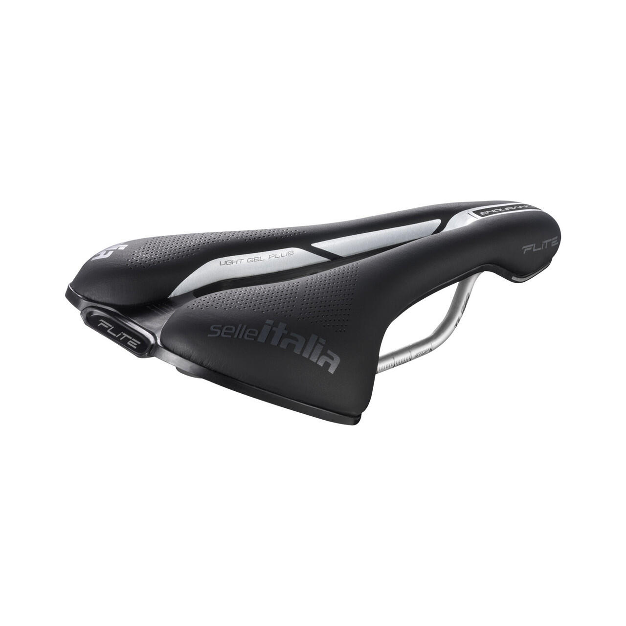 Siodło SELLE ITALIA FLITE BOOST ENDURANCE TI316 SUPERFLOW S (id match S3), TI 316 Rail, Fibra-Tek, 228g