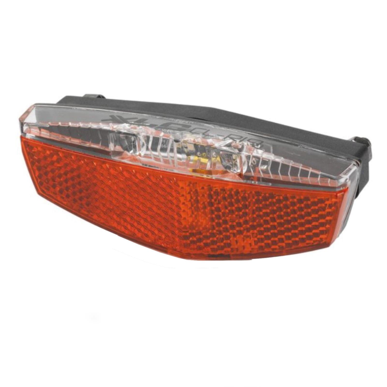 XLC bagażnik Zestaw oświetlenia LED Z odblaskiem z gniazdem ładowania USB 2020 Lampki tylne na baterie 2500240500