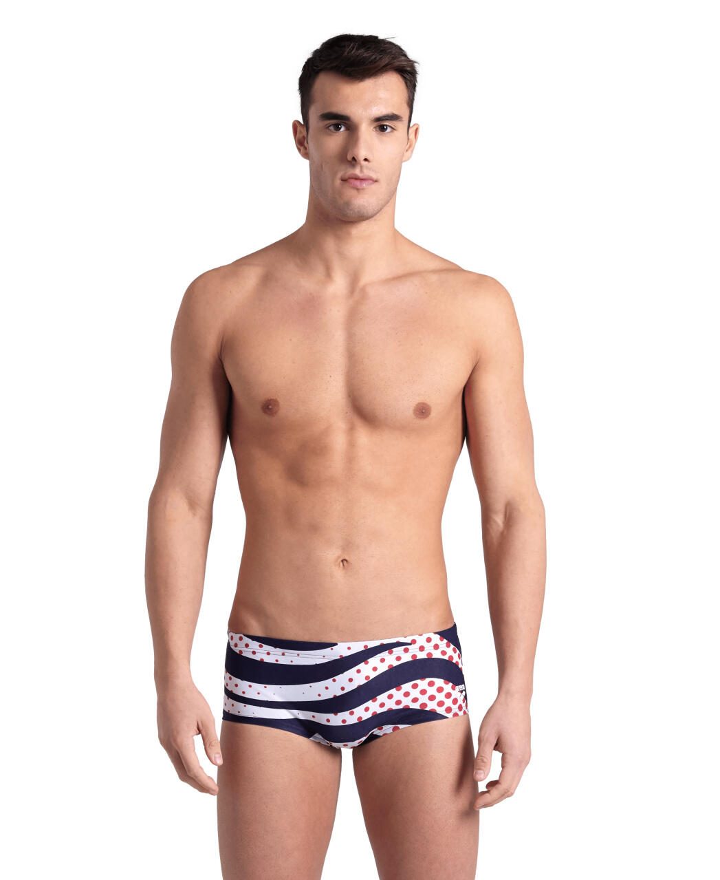 Szorty Kąpielowe Arena Multi Stripes Swim Low Waist
