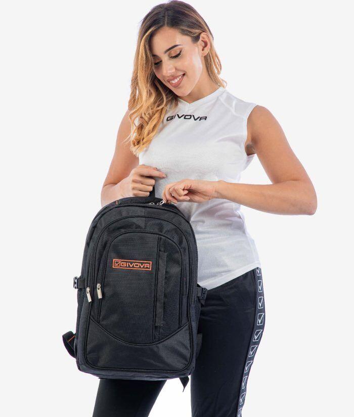 Givova Plecak unisex Berg czarny czarny Rozmiar uniwersalny