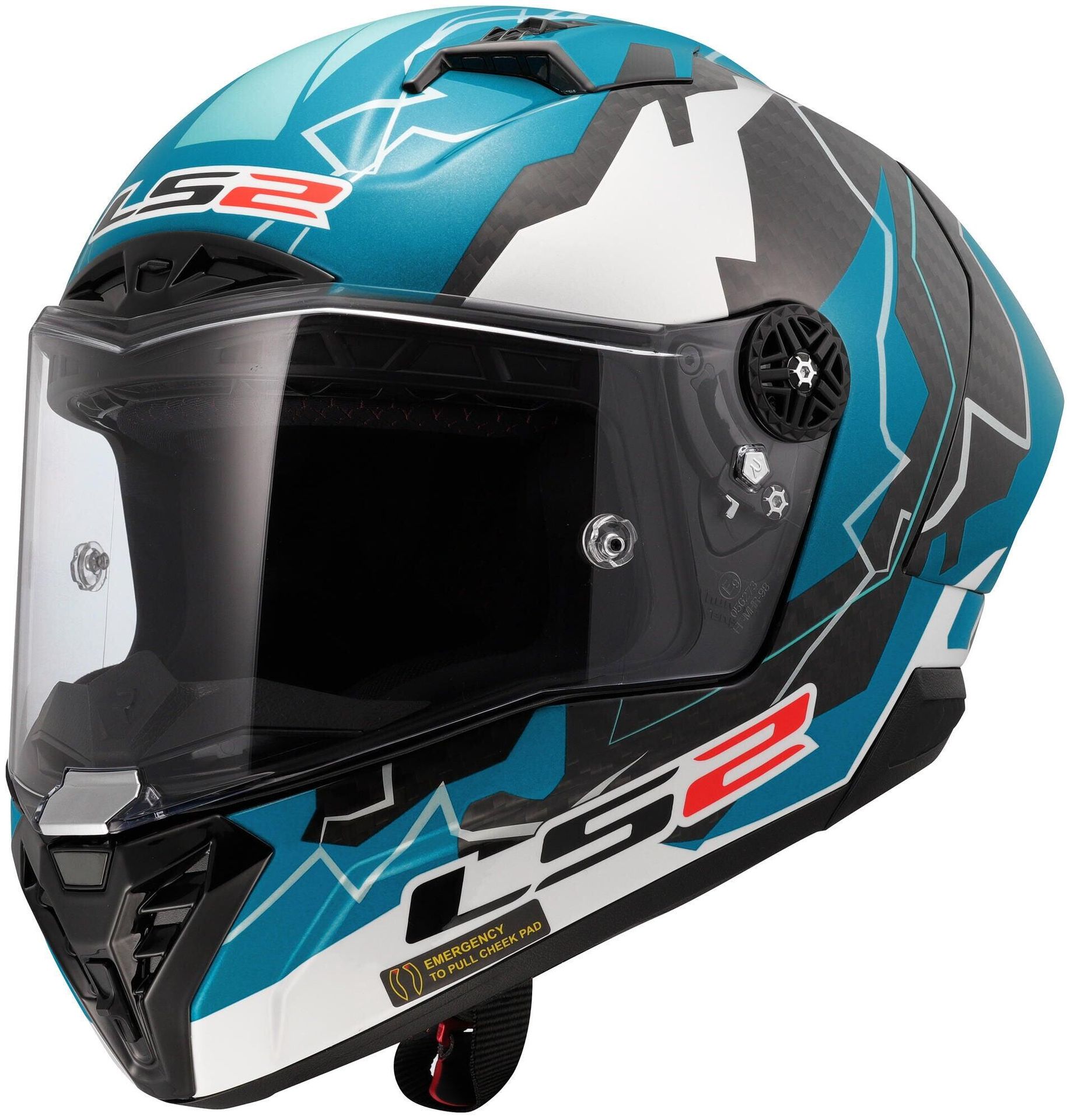 LS2 FF805 Thunder Carbon GP Aero Replica Huertas kask integralny XL