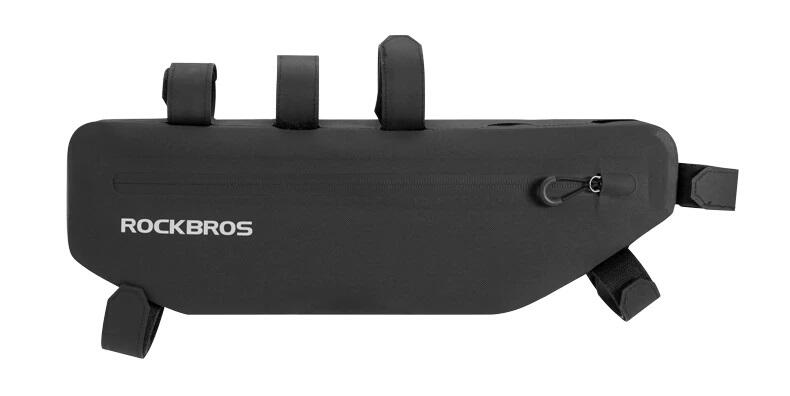 Rockbros torba / sakwa rowerowa na ramę 3l czarna