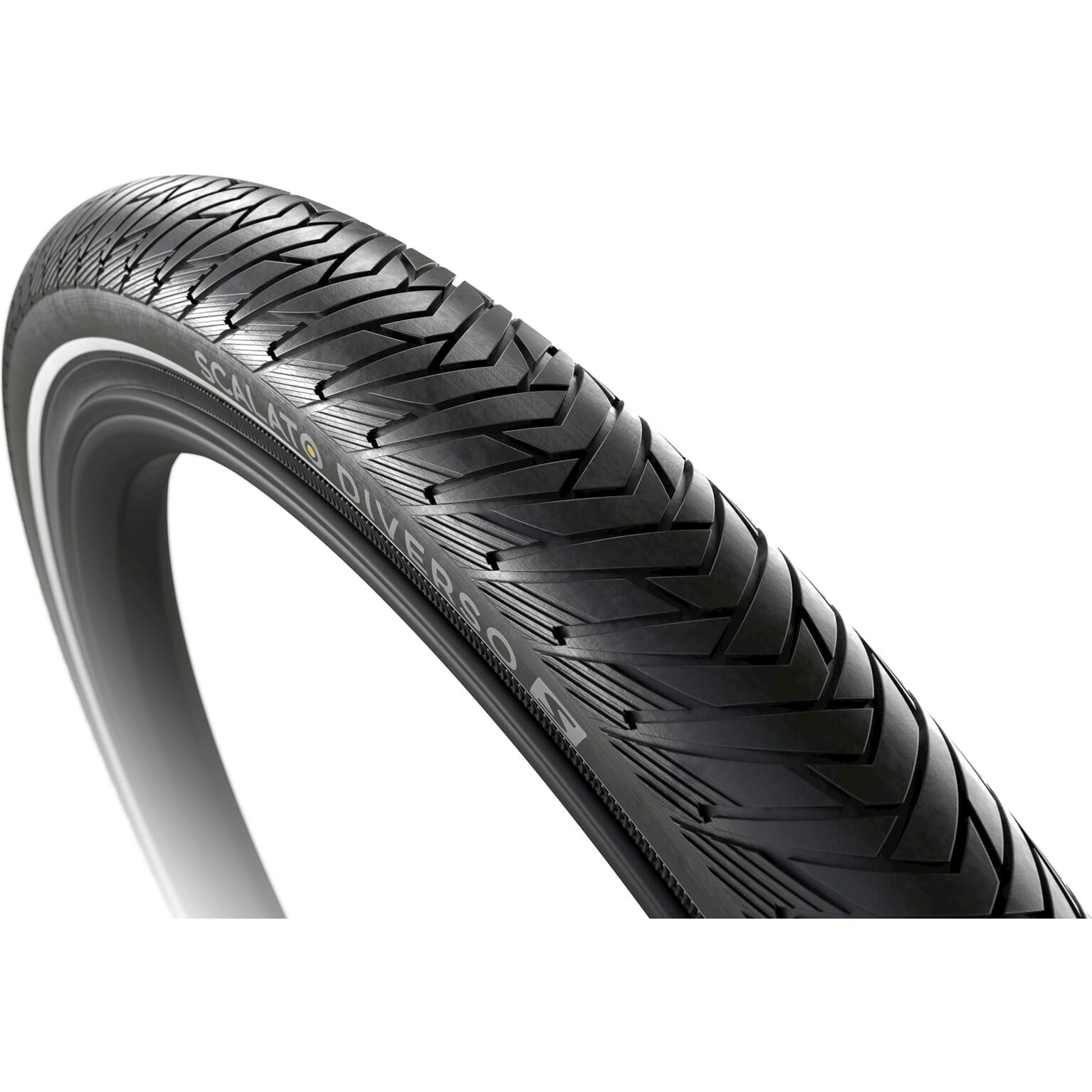 Opona Diverso S 27,5 X 2,40 Czarna Z Odblaskami