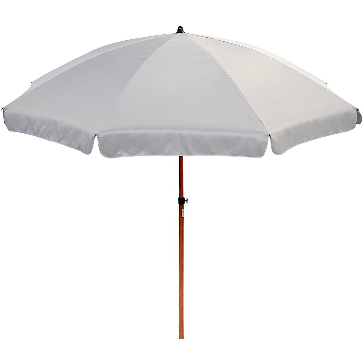 Ambiance Parasol PLAŻOWY OGRODOWY 200 cm regulowany SZARY 339130