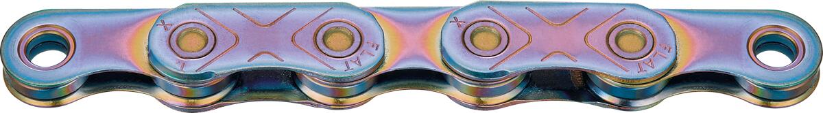 KMC X Flattop Waxed 12-rzędowy łańcuch 126 ogniw