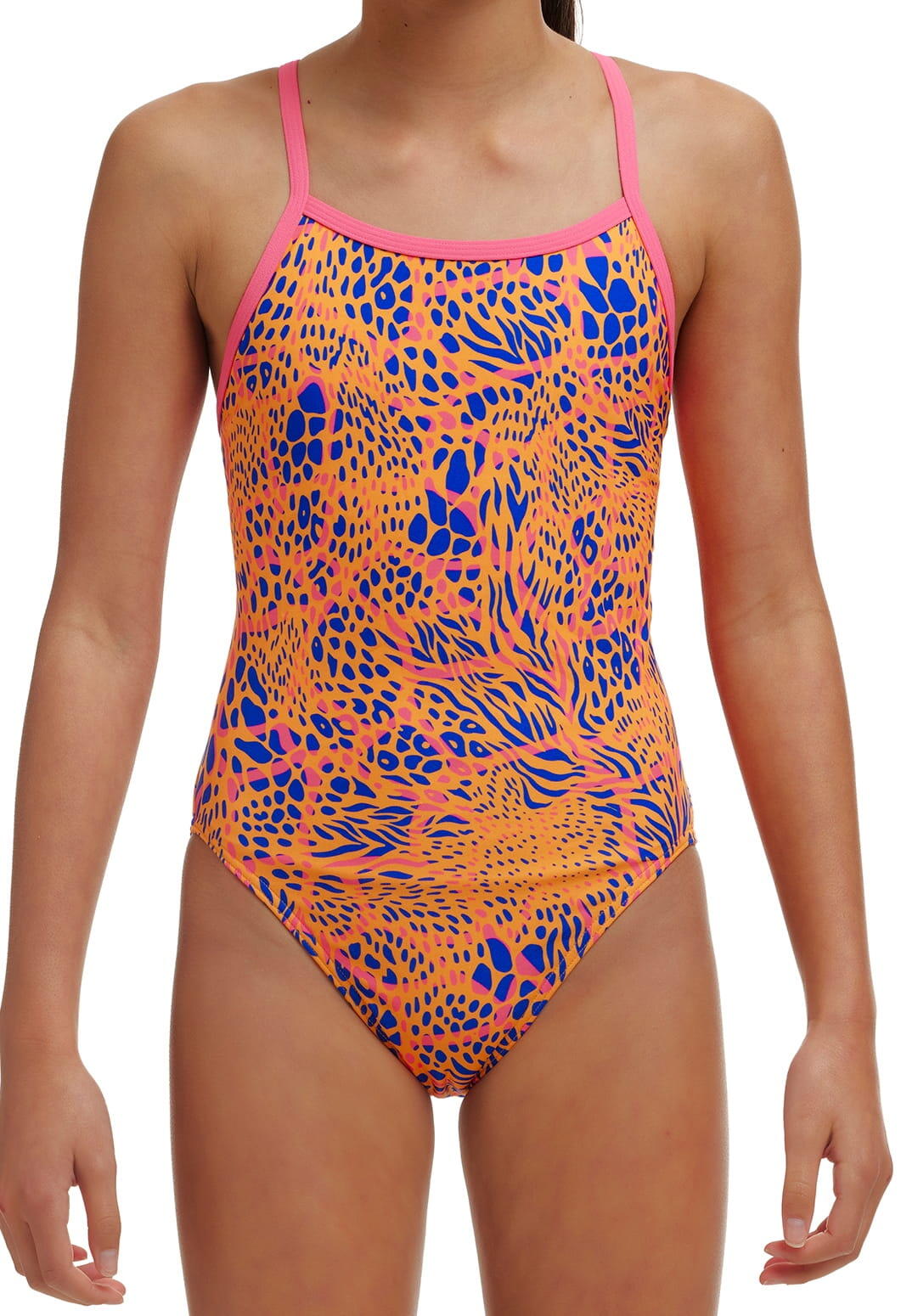 Strój do pływania dziewczęcy Funkita Hide Pride - Single Strap