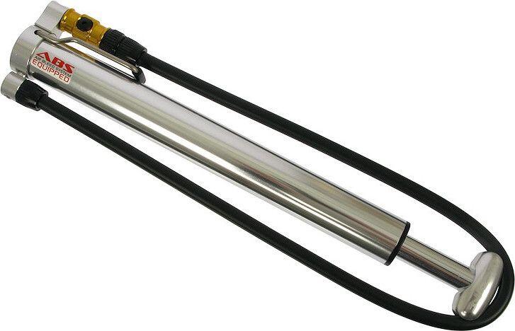 Lezyne Mini pompka rowerowa CNC Micro Floor Drive, srebrny błyszczący, 20, 1-MP-mfdr v2hv 1-mp-mfdr-v2hv