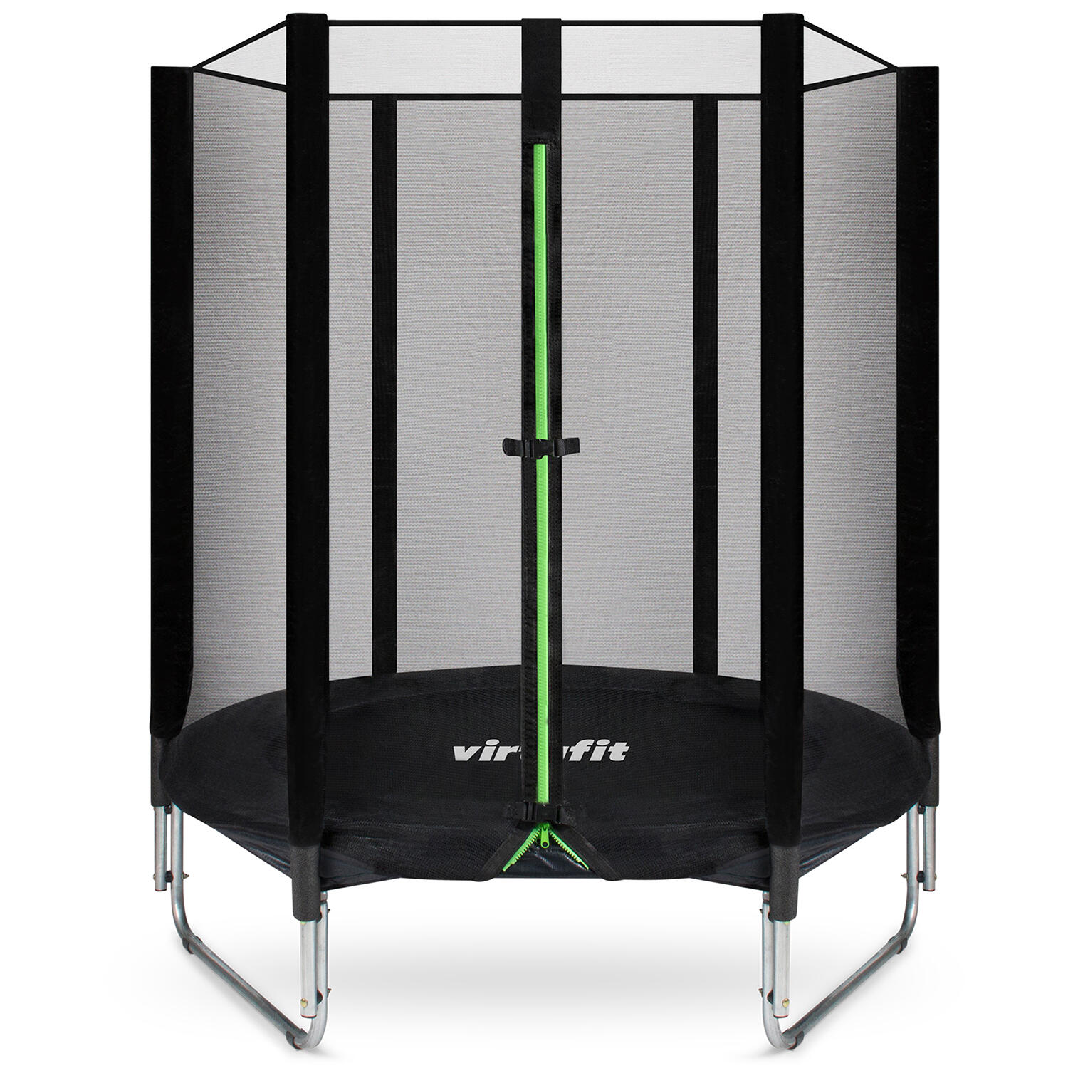 VIRTUFIT TRAMPOLINA DLA DZIECI Z SIATKĄ BEZPIECZEŃSTWA 140 CM