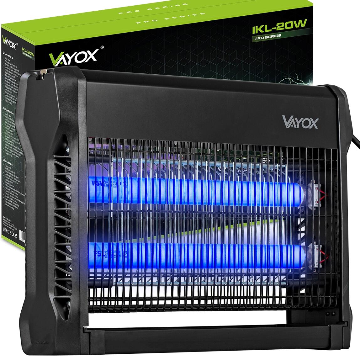 Lampa Owadobójcza Pro Komary Muchy Ćmy Vayox 260m2