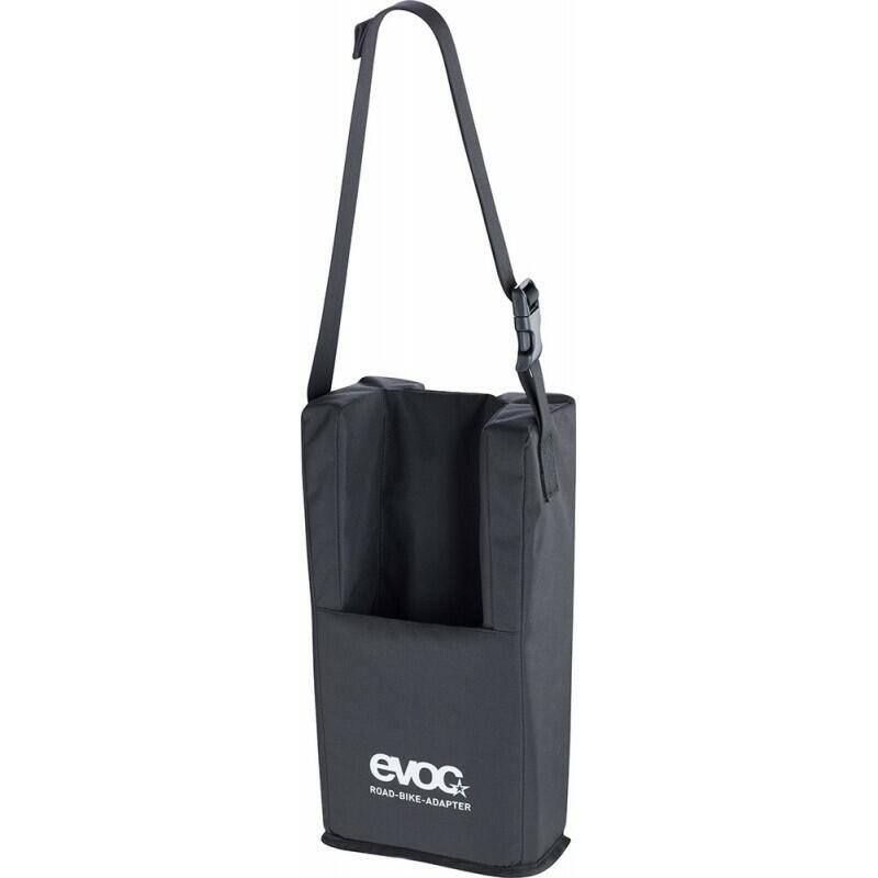 EVOC 100513100 adapter do rowerów wyścigowych dysk twardy, dla dorosłych unisex czarny EVOC100513100