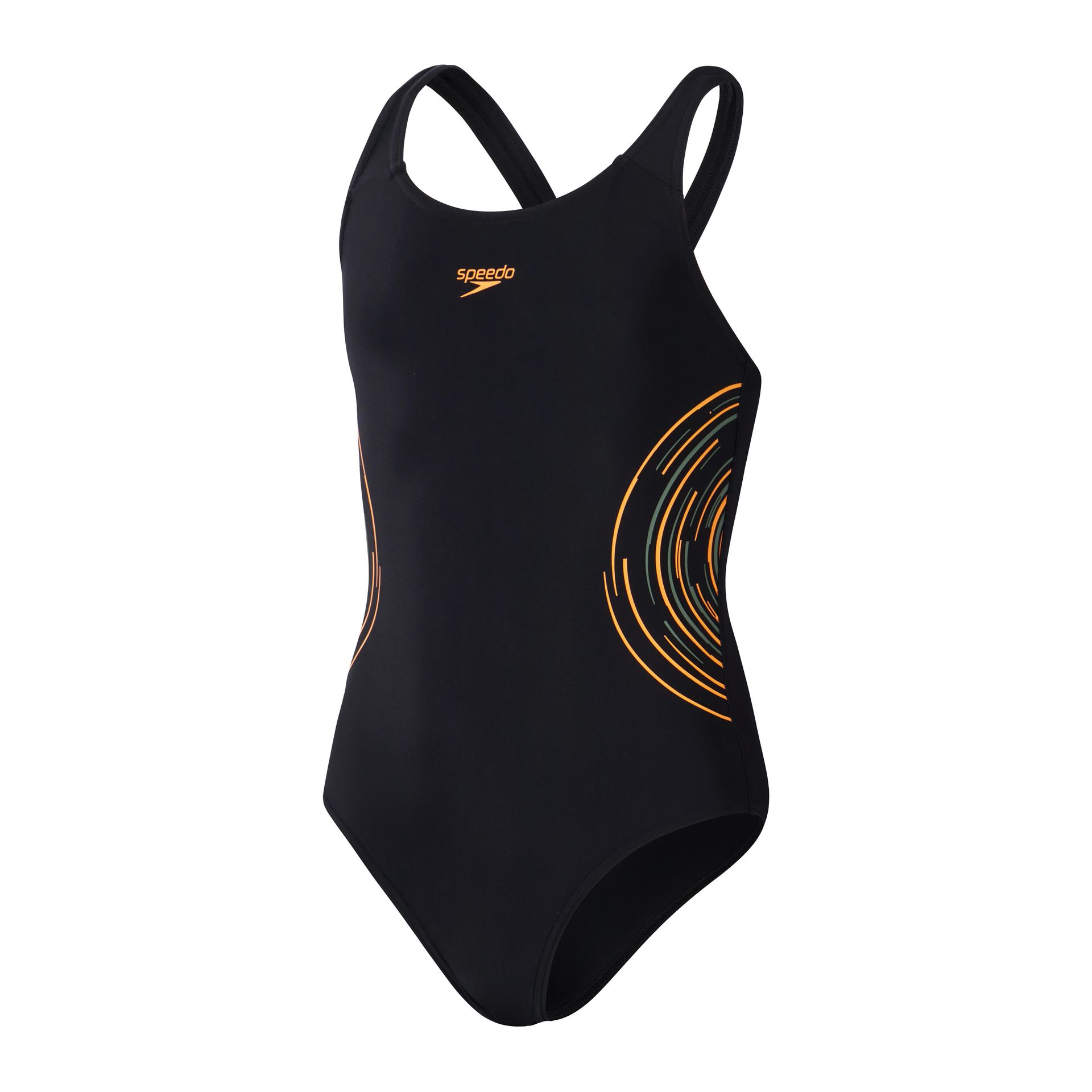 Dziewczęcy jednoczęściowy kostium kąpielowy Speedo Eco Placement Muscleback