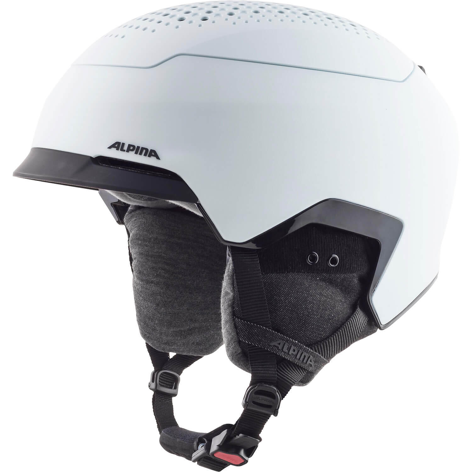 Alpina Unisex - kask narciarski GEMS dla dorosłych, czarny matowy, 51-55