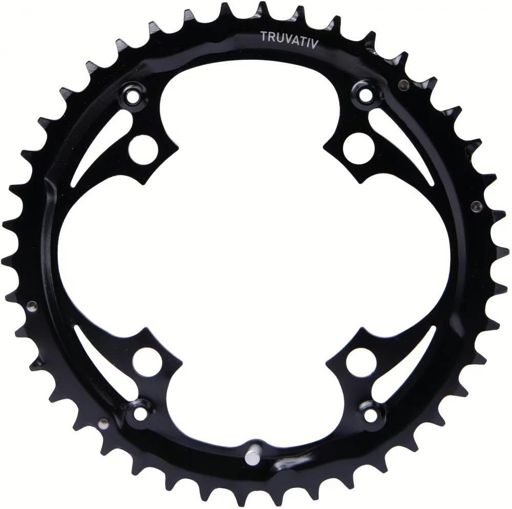Sram Łańcuch arkuszy ochrona MTB, czarna, matowa, 48T, 11.6215.017.000 517000497_Mattschwarz_48T