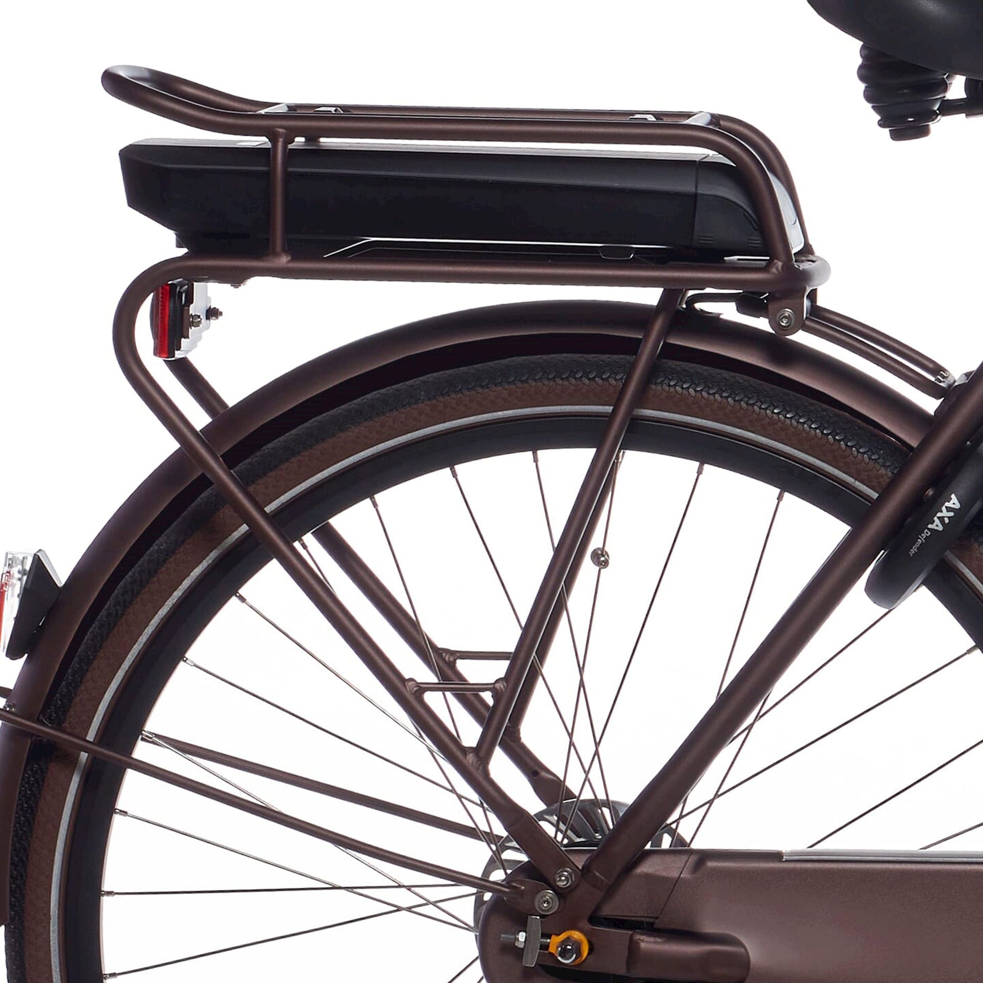 Bagażnik tylny Cortina E-U4 Bosch Friar Brown Matt