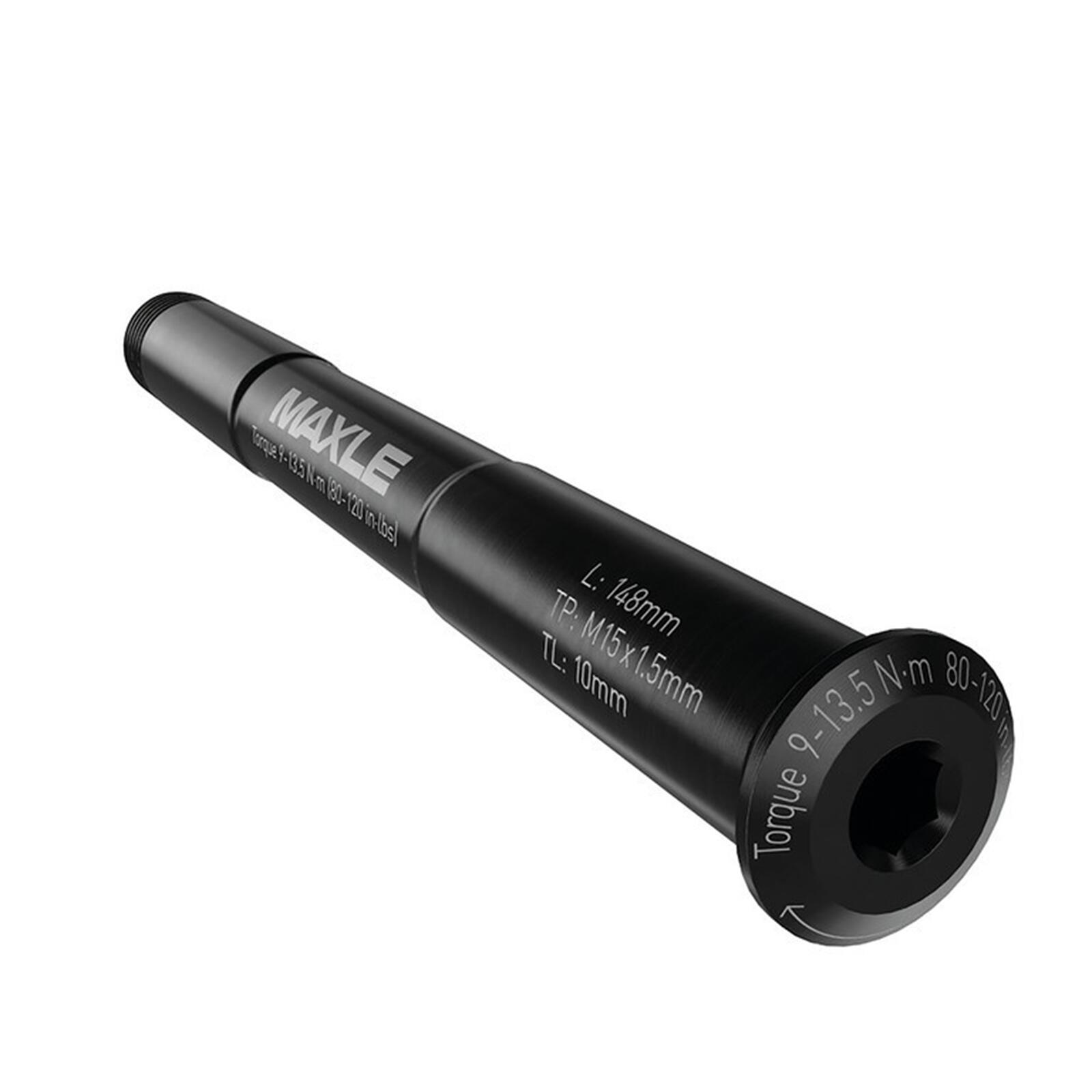 Sram Uni oś maxle Stealth z przodu 12 X 100 mm, długość roweru wyścigowego 00.4318.005.021 widelce, czarna, 118,5 MM 00.4318.005.021