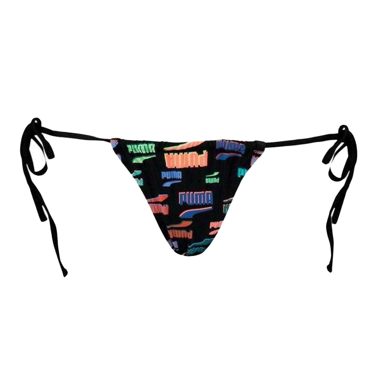 Dół od bikini Puma Swim Women Side Tie Tanga String 1P (938066-01)