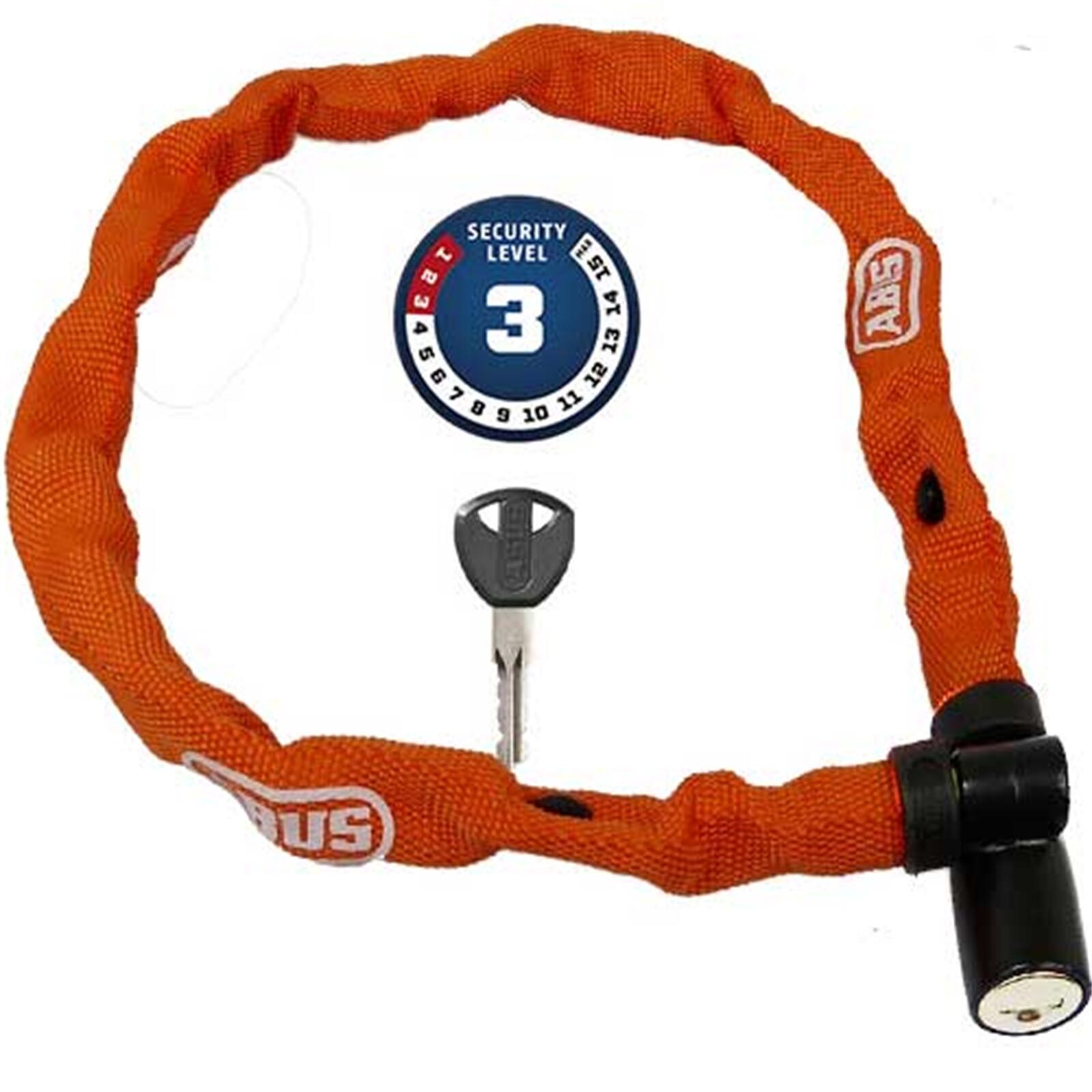 Abus 1500 Zapięcie Zabezpieczające Do Roweru, Orange, 60 Cm, 56920 (56920_Orange_60 cm)