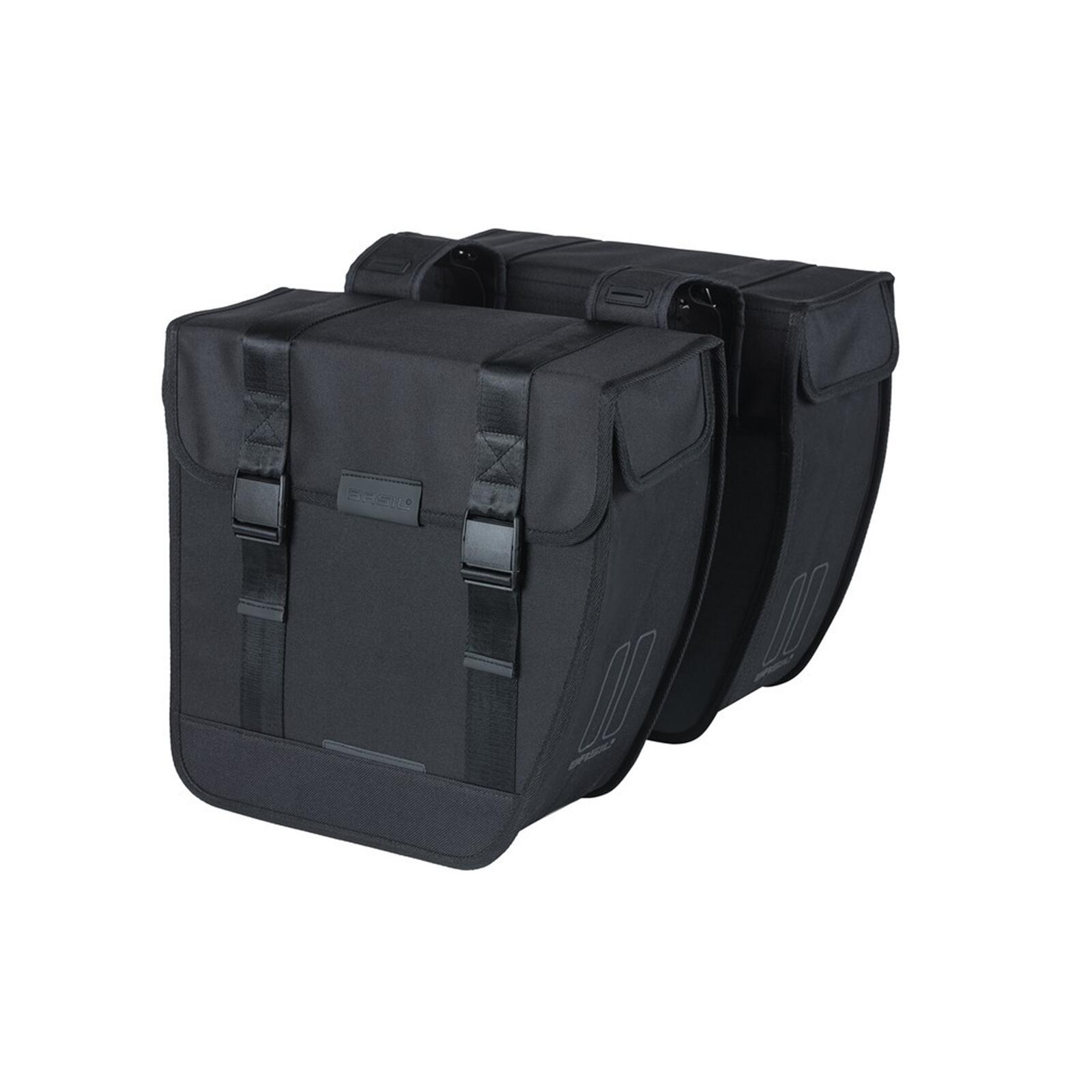 Basil Tour XL Double Pannier Bag 35l, czarny 2022 Sakwy 18196