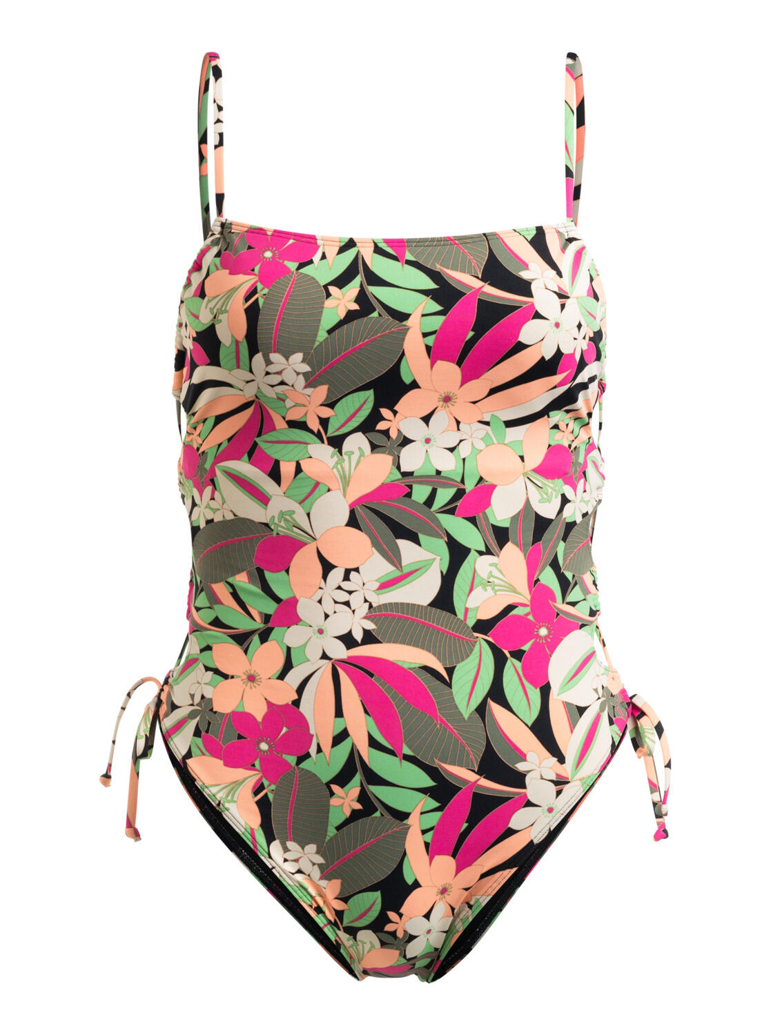 Strój kąpielowy jednoczęściowy damski ROXY Printed Beach Classics Lace UP