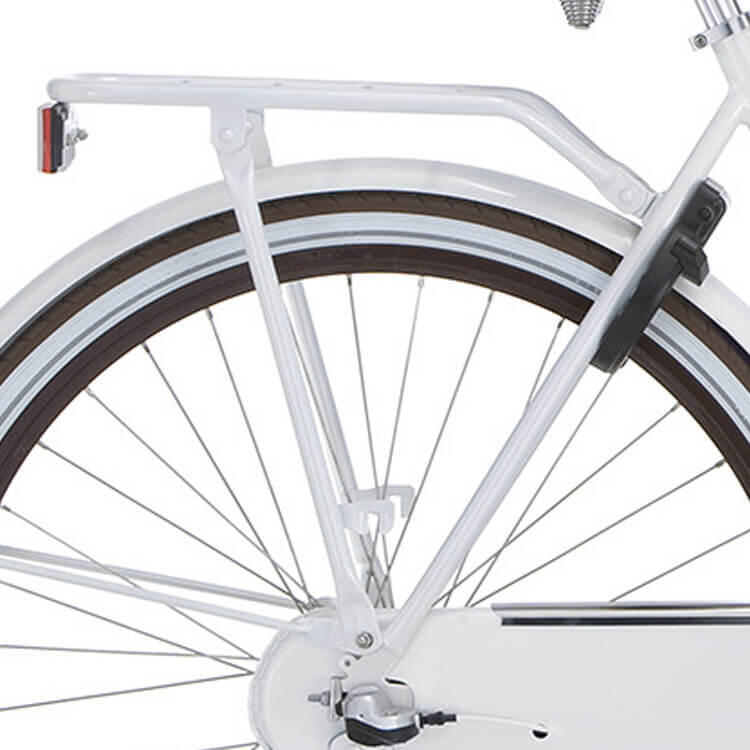 Cortina U4 bagażnik tylny 57 cm perłowobiały