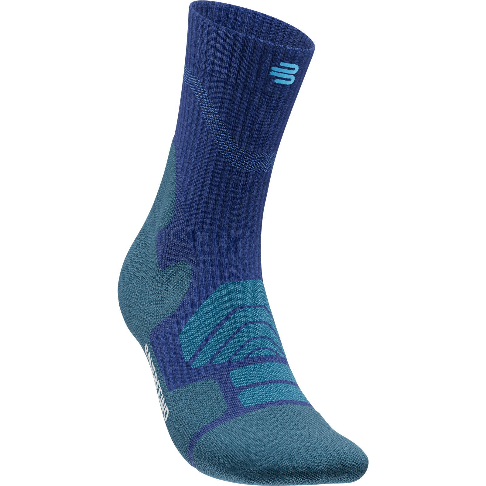 Skarpetki średniej wysokości z wełny merino Bauerfeind Outdoor Merino