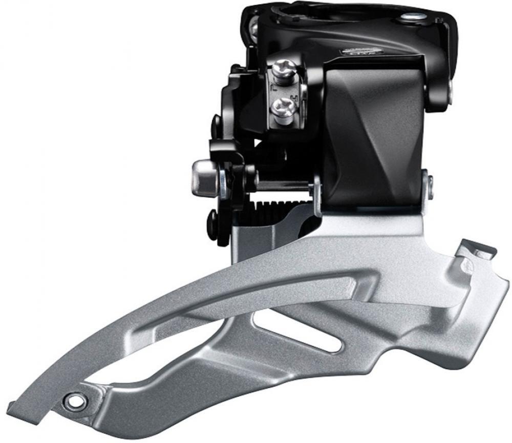 SHIMANO Przerzutka przednia Altus FD-M2000 srebrny / Ilość biegów: 3 / Mocowanie: na obejmę / Typ: down swing EFDM2000DSX6
