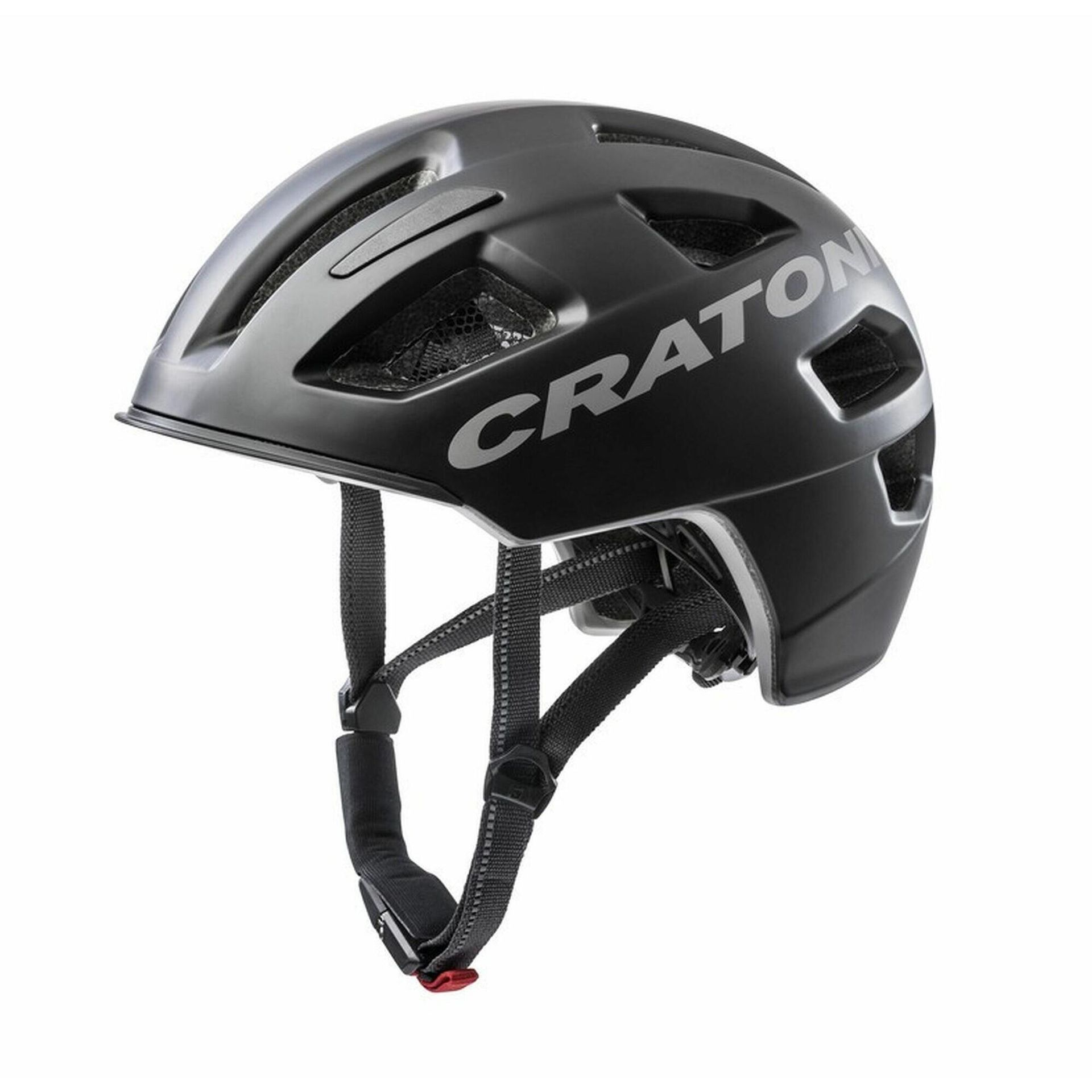 Cratoni C-Pure Kask rowerowy, black matte S/M 54-58cm 2020 Kaski miejskie i trekkingowe