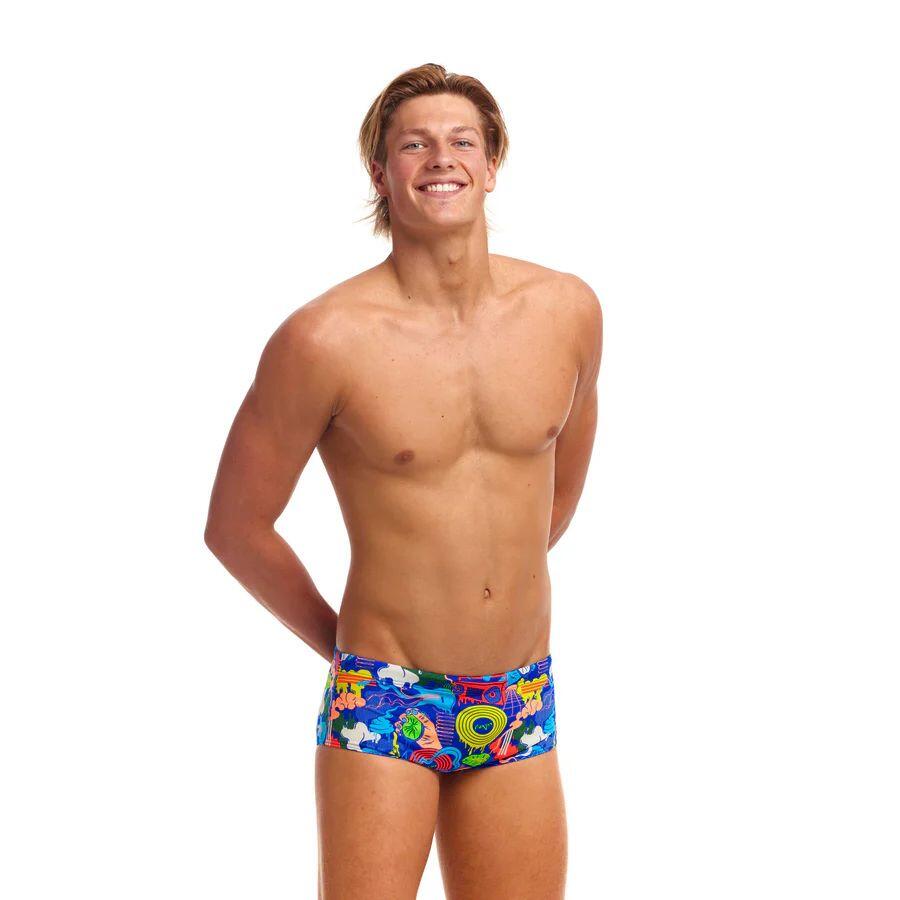 Kąpielówki męskie spodenki do pływania Funky Trunks Blues Baby