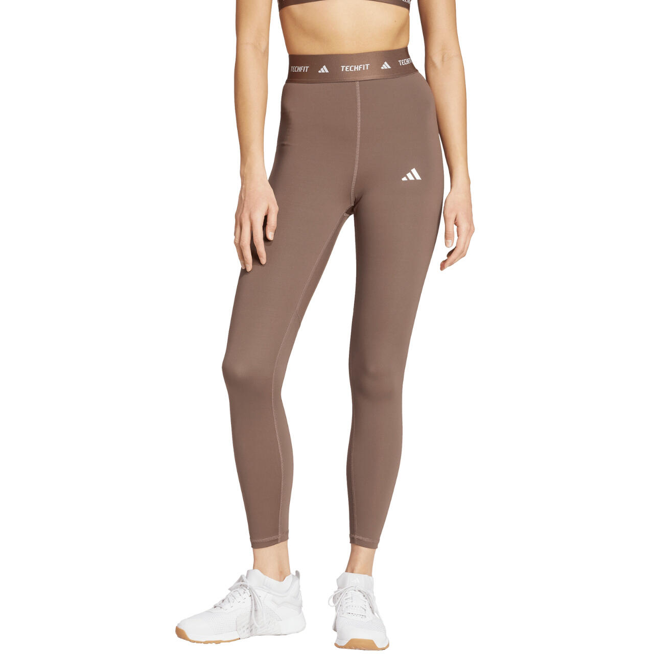 Legginsy damskie adidas Techfit 7/8, wysoki pas, Aeroready