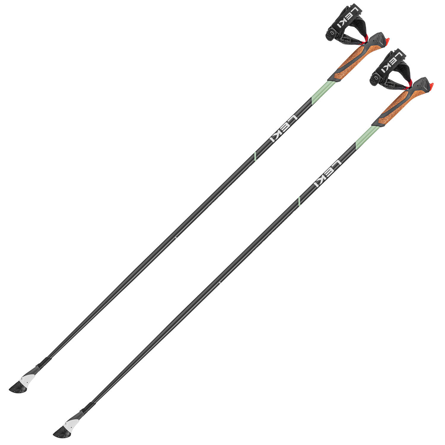 Kije nordic walking LEKI Smart Response dark anthracite/ smokegreen/white