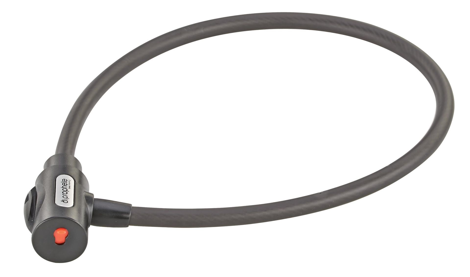 Zamek na kabel, 2 klucze wycięte laserowo