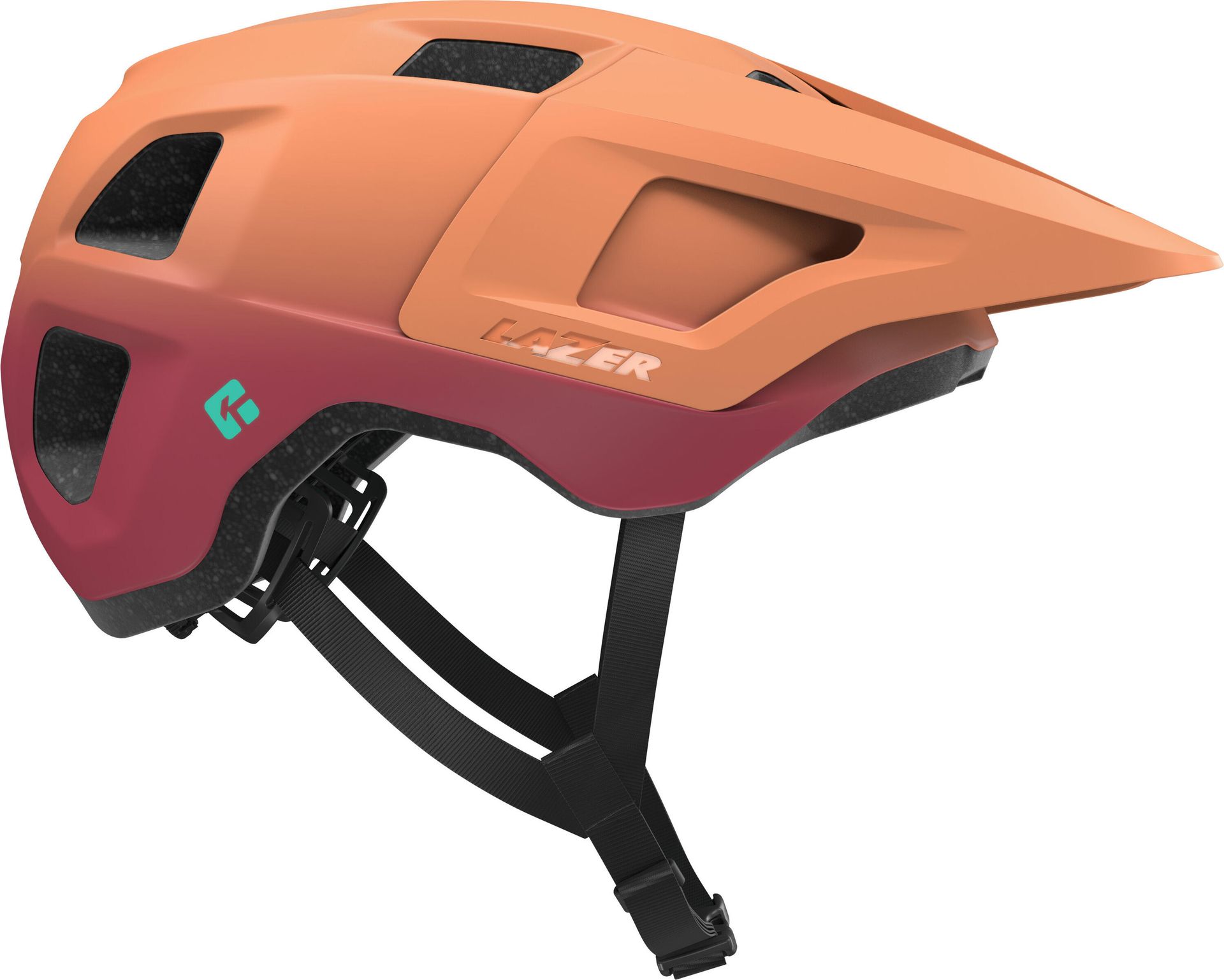LAZER Finch KinetiCore Pomarańczowy mat MTB ( uniwersalny)