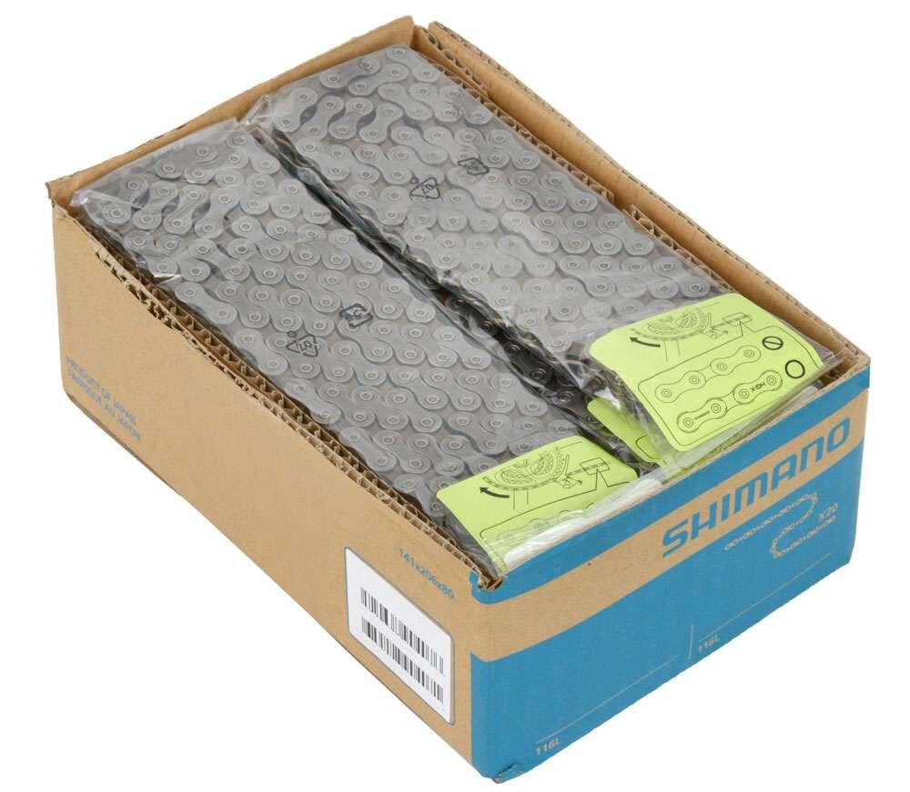 Łańcuch do roweru elektrycznego SHIMANO CN-E6070 9-biegowy 118 ogniw