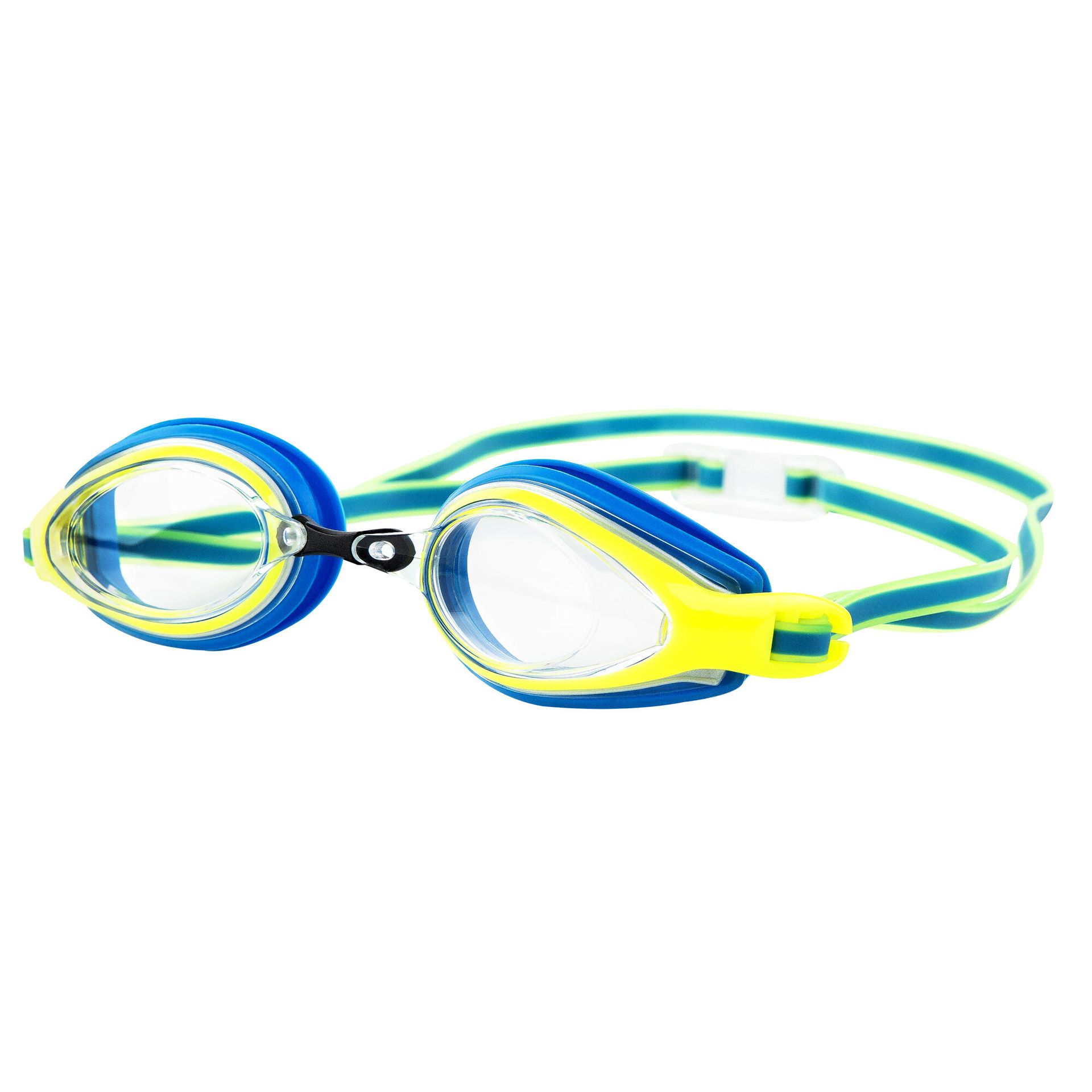 Spokey Okulary pływackie Kobra Niebiesko-żółty