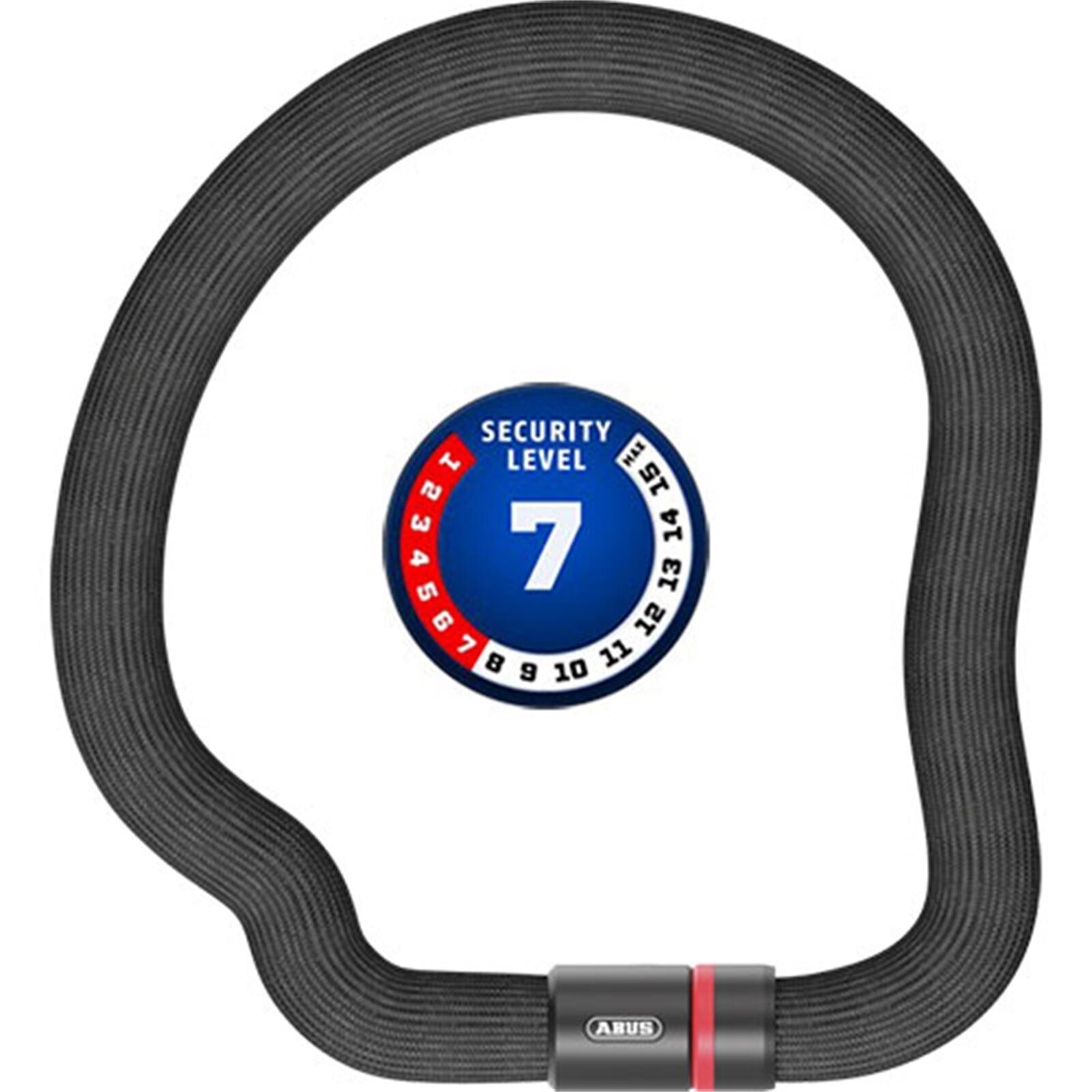 Zapięcie rowerowe ABUS Goose Lock 6206K/85 Łańcuch Czarny