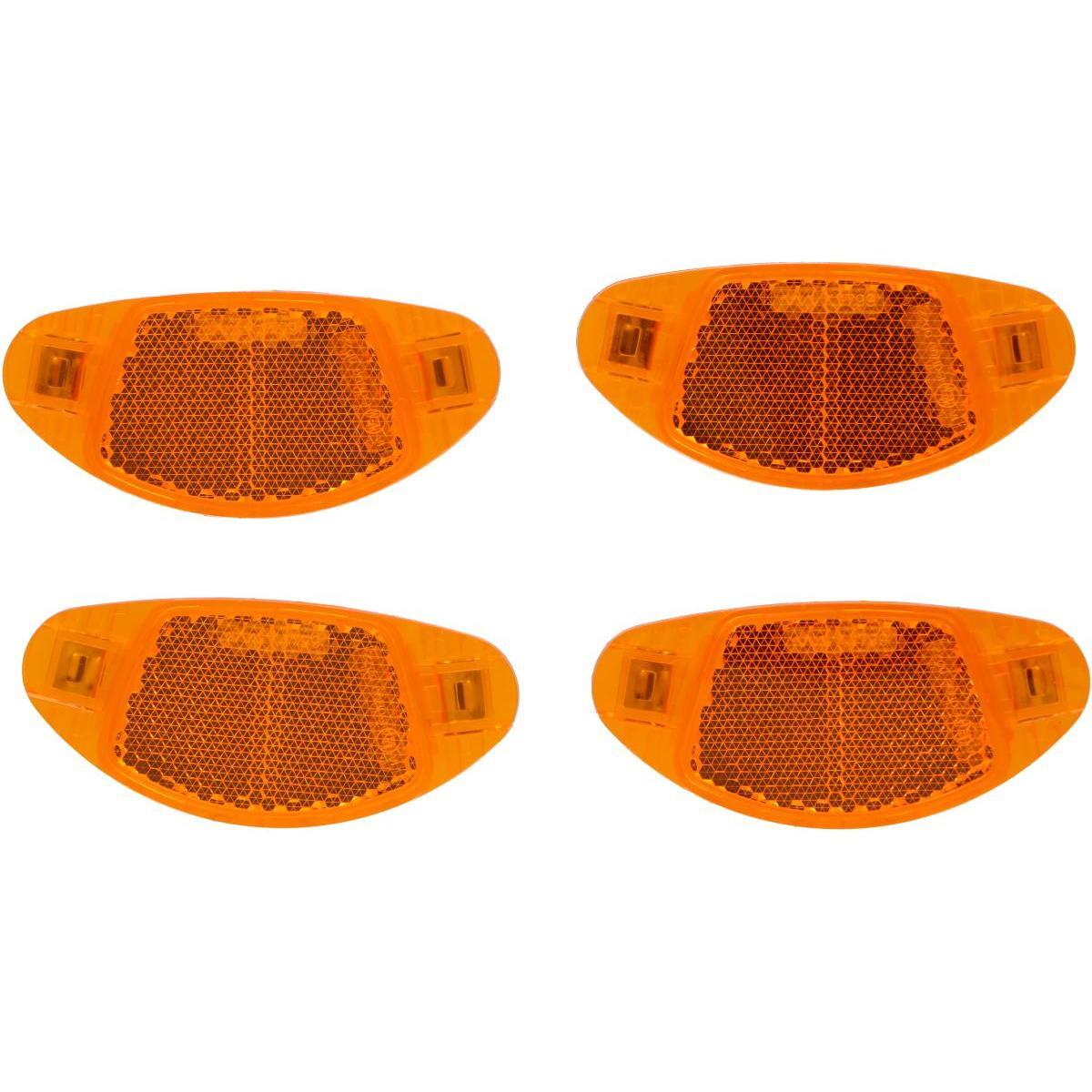 Zestaw odblasków rowerowych DUNLOP K-mark (4 szt.)