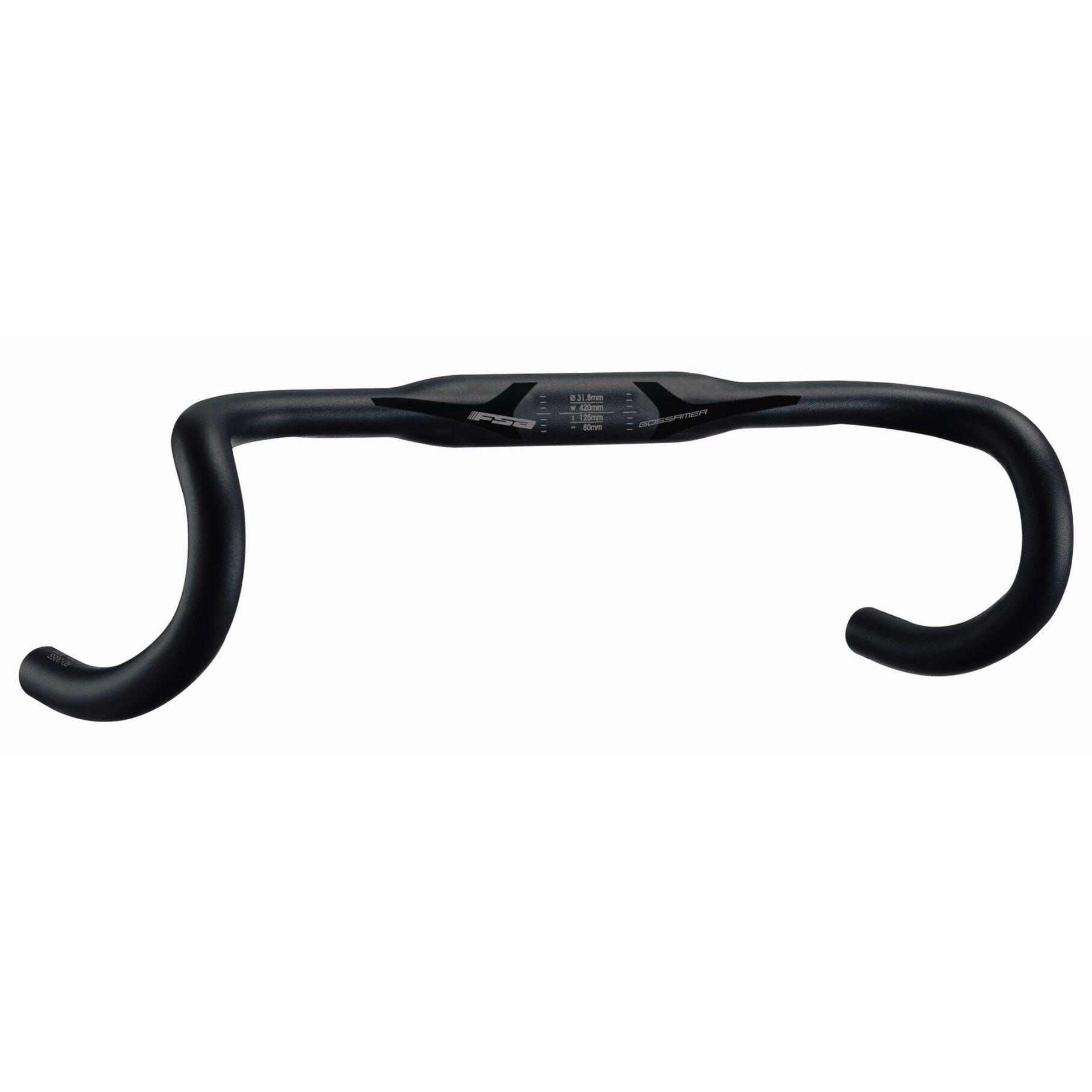 FSA Gossamer Compact Handlebar 31,8mm, czarny 420mm 2021 Kierownice szosowe 10805022