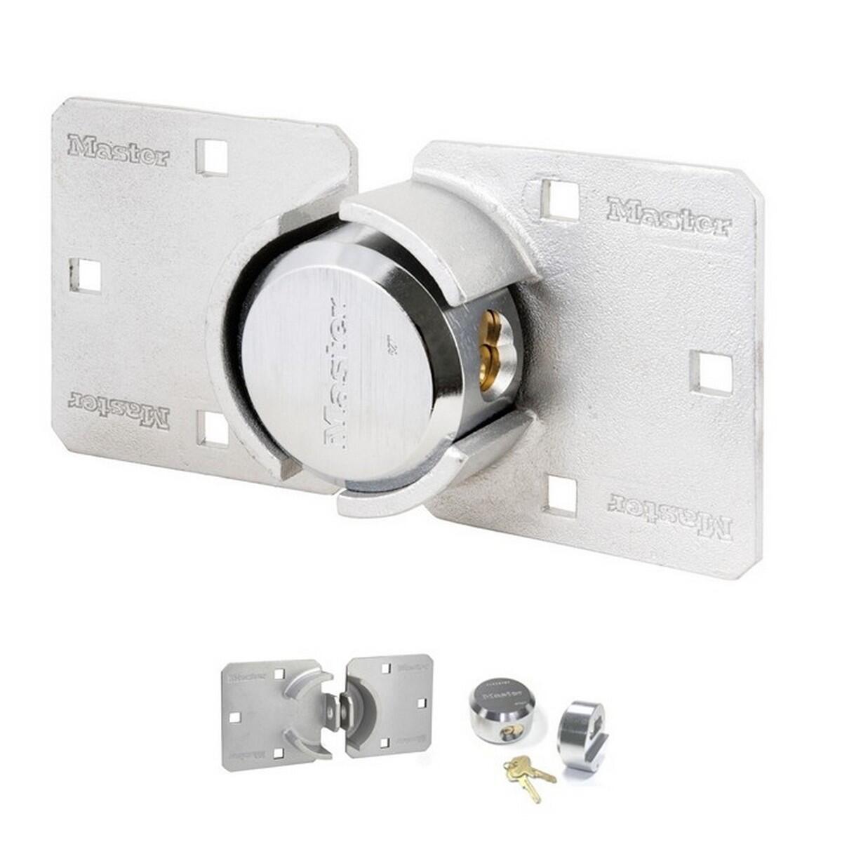 VSA Van Spijk Master Lock Zamek z kłódką, stal, srebrny, 736EURD