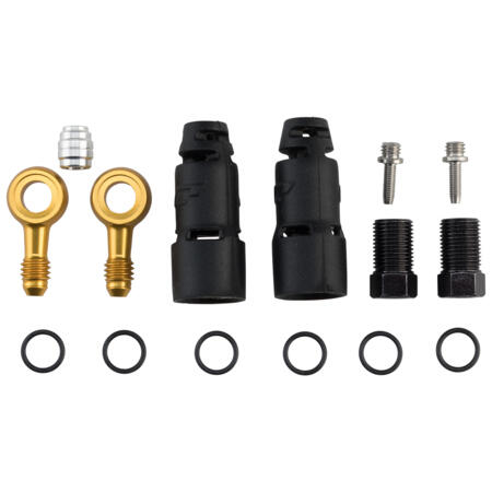 Jagwire Pro QF Connection Set do SRAM Guide | Avid XX/World Cup/Juicy, black 2021 Akcesoria do hamulców tarczowych 18018011