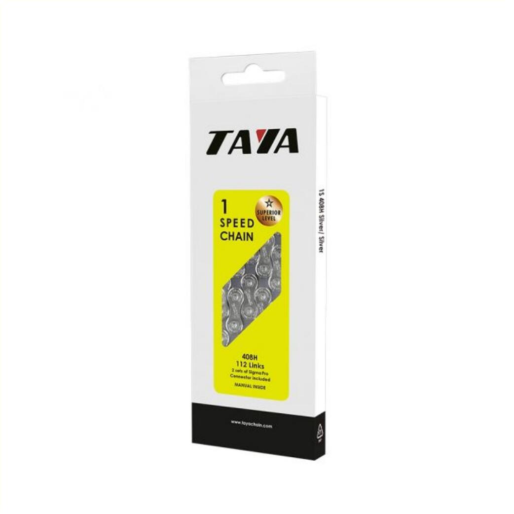 Łańcuch Taya 408H 1/2 x 3/32 1-biegowy 112 ogniw czarny