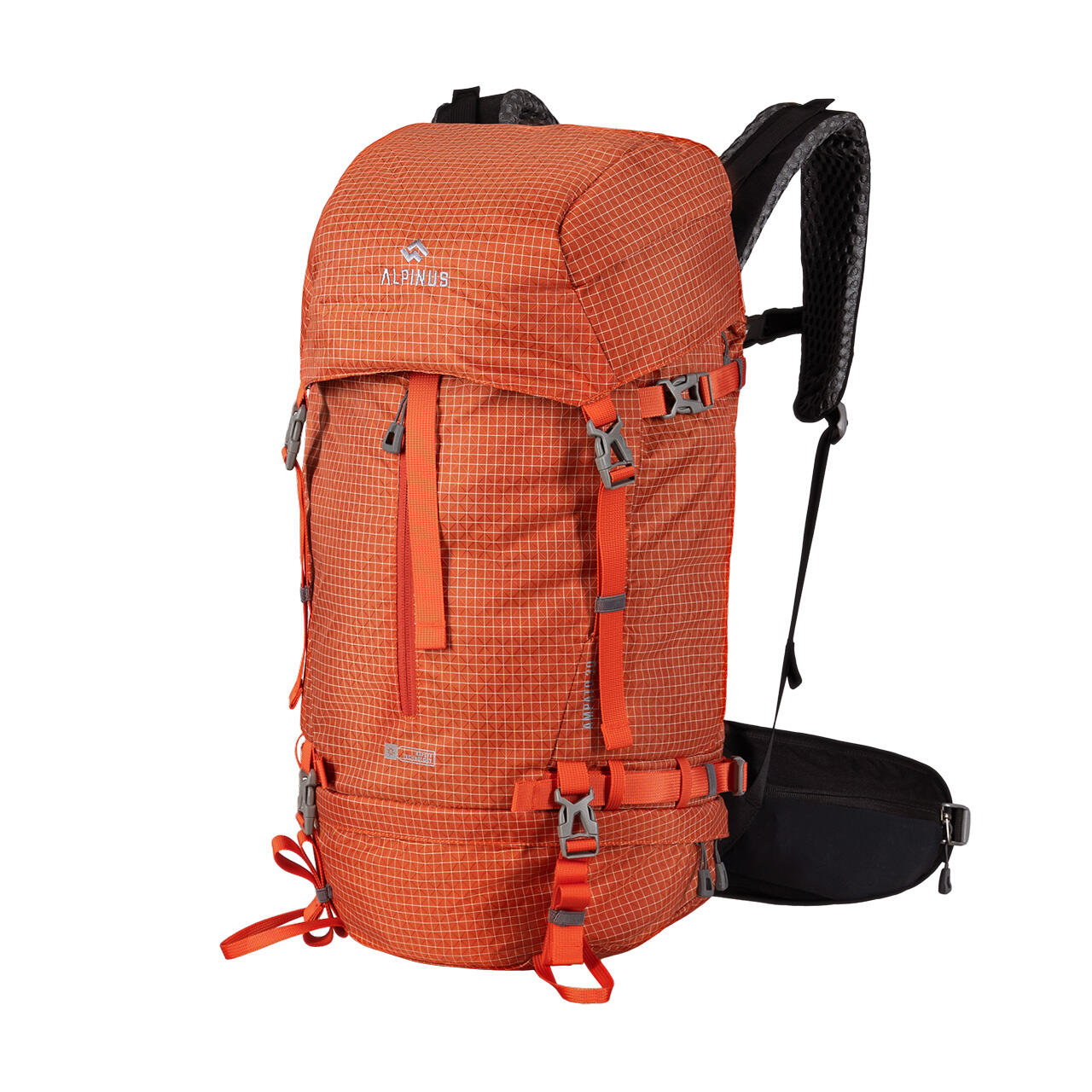 Plecak Turystyczny Alpinus Ampato W Góry Z Pokrowcem Trekking Orange 30L