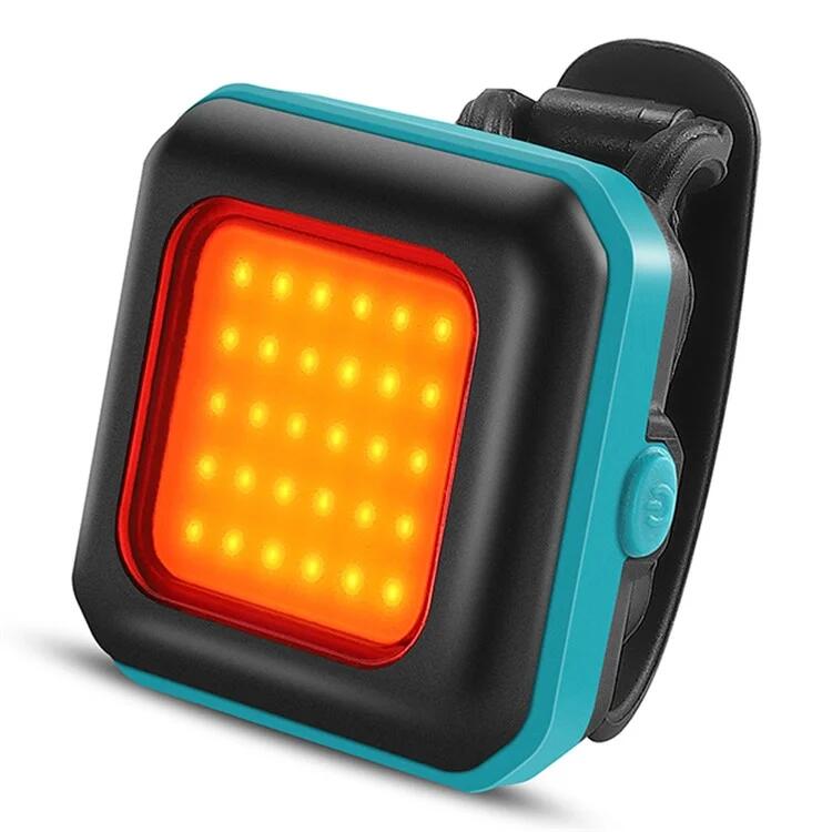 Lampka LED bezpieczeństwa do roweru - Tylny niebieski / Czerwone światło