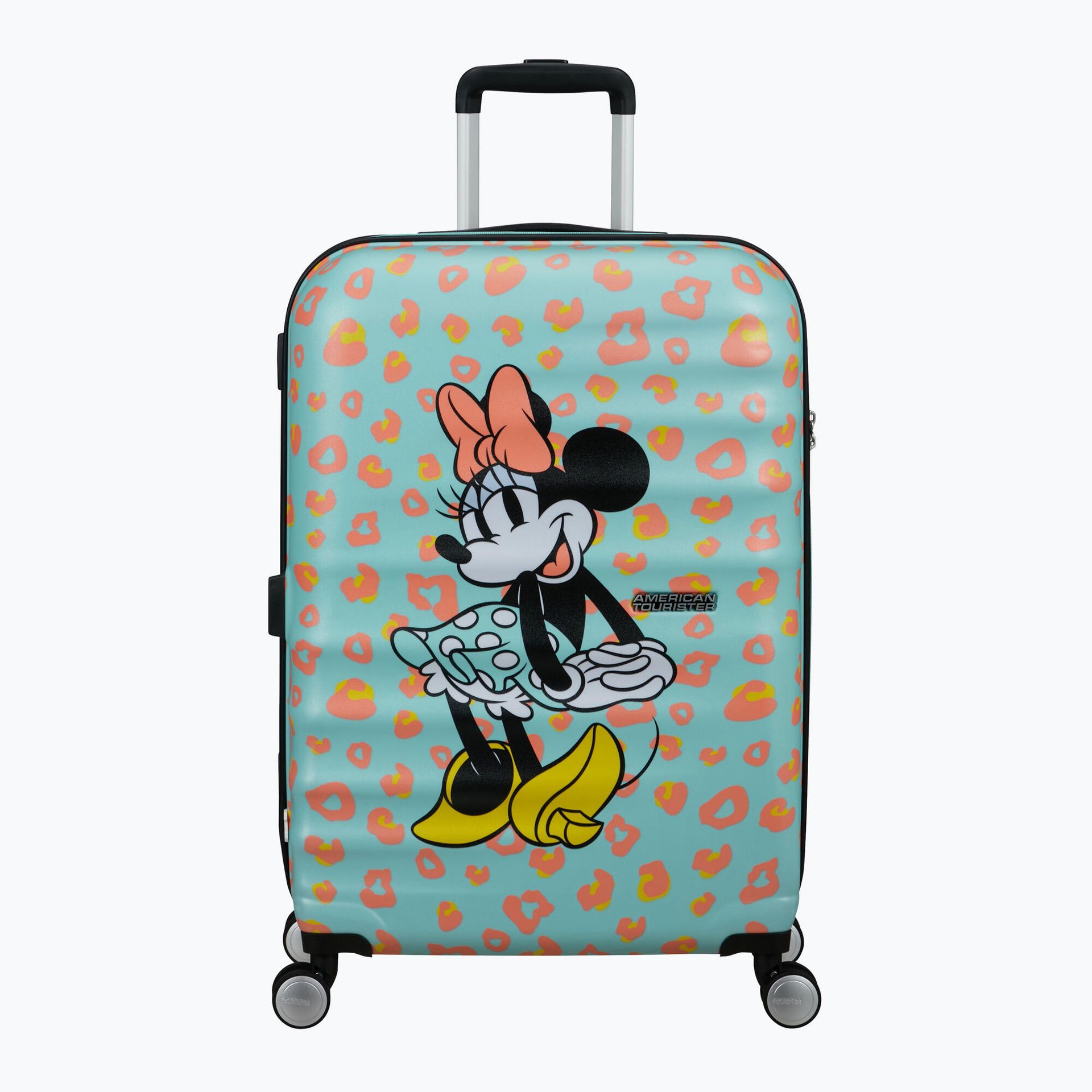 Walizka średnia American Tourister Wavebreaker Disney - Minnie pastel dot